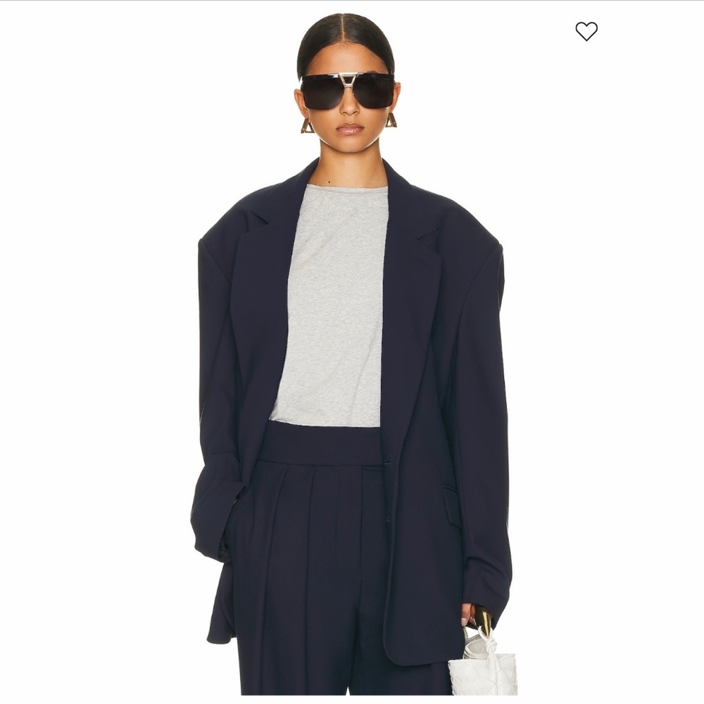 HELSA Oversized Navy Blazer